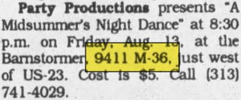 Barnstormer Entertainment Complex - July 1993 Dancing